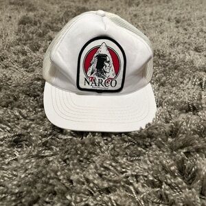Vintage Narco Trucker Hat Cap SnapBack One Size